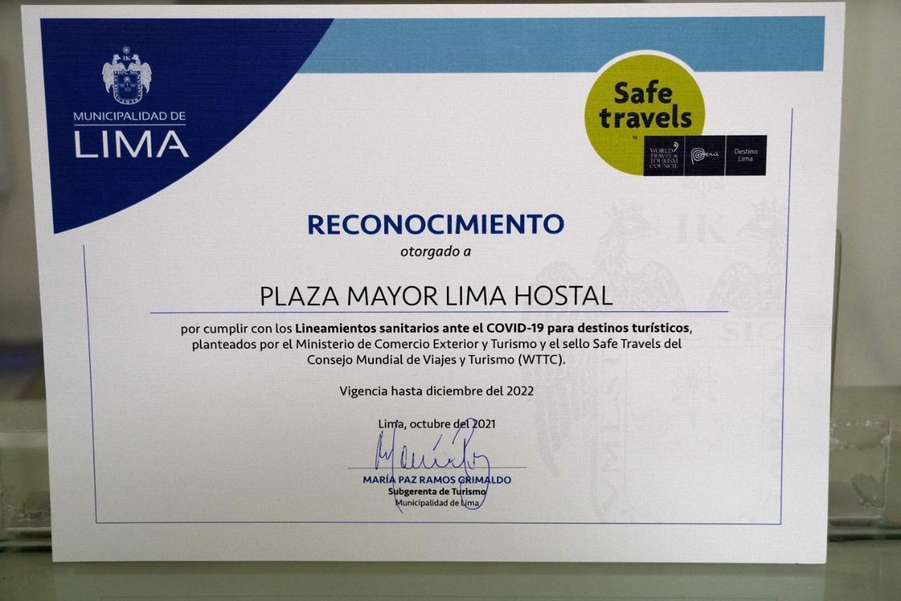 Plaza Mayor Lima Eksteriør bilde